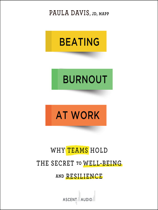 Cover image for Beating Burnout at Work